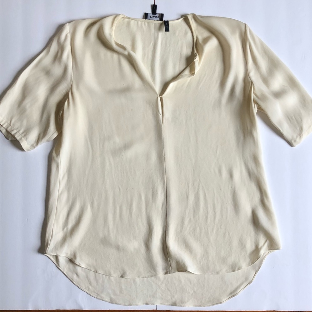 Theory silk blouse